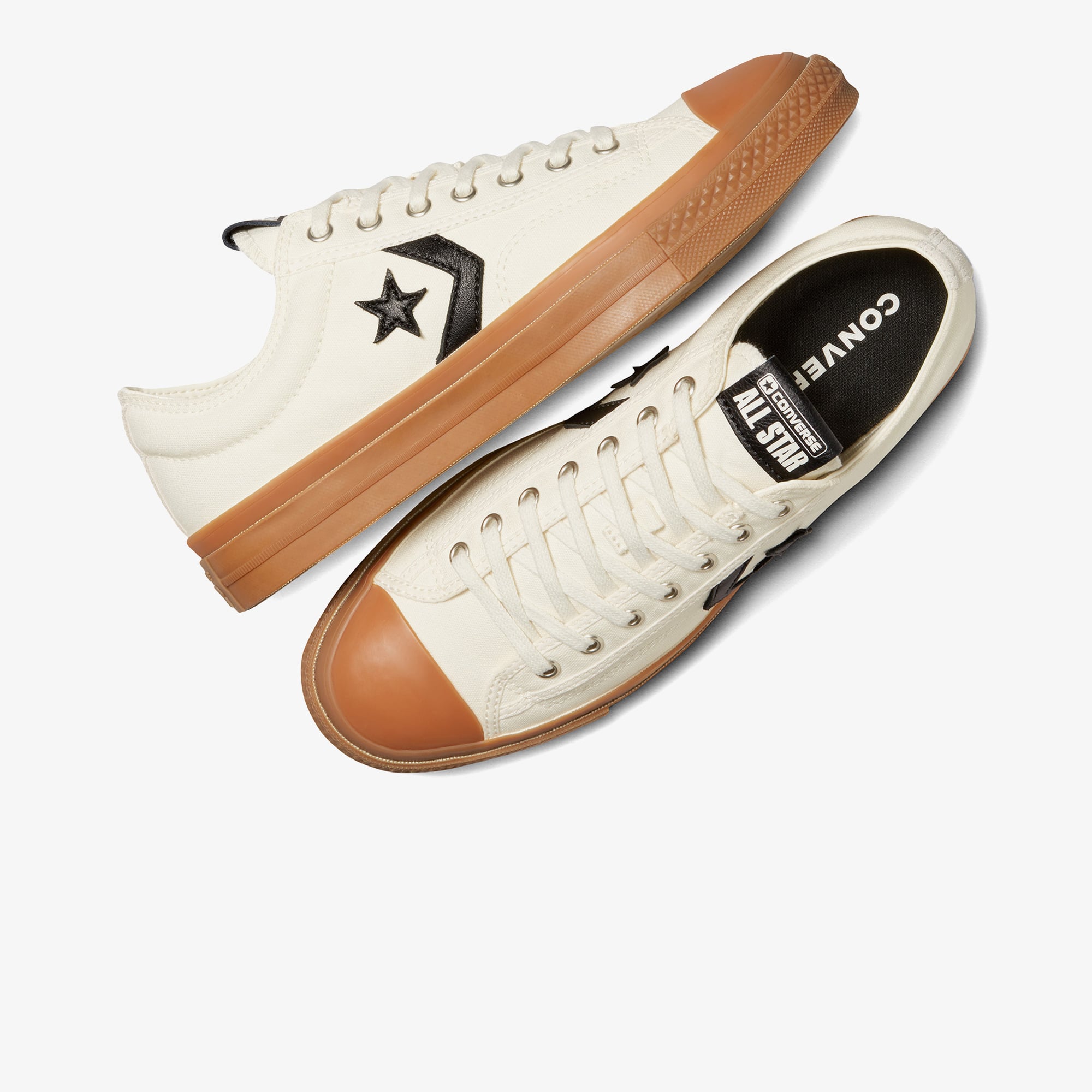Converse Converse Star Player 76 Unisex Krem Sneaker | FashFed Krem - 6. görsel