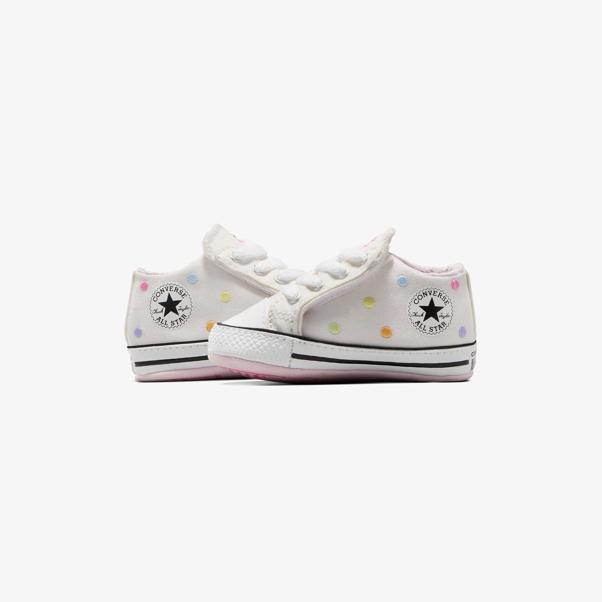 Converse Chuck Taylor All Star Cribster Polka Dots Çocuk Beyaz Sneaker