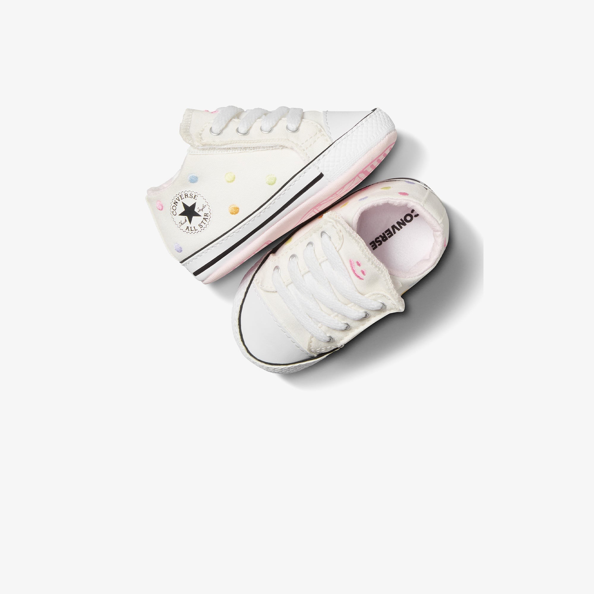 Converse Chuck Taylor All Star Cribster Polka Dots Çocuk Beyaz Sneaker