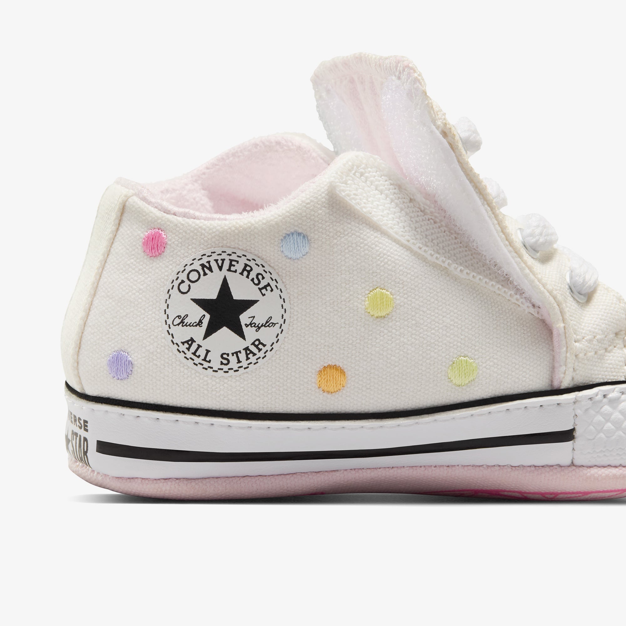 Converse Chuck Taylor All Star Cribster Polka Dots Çocuk Beyaz Sneaker