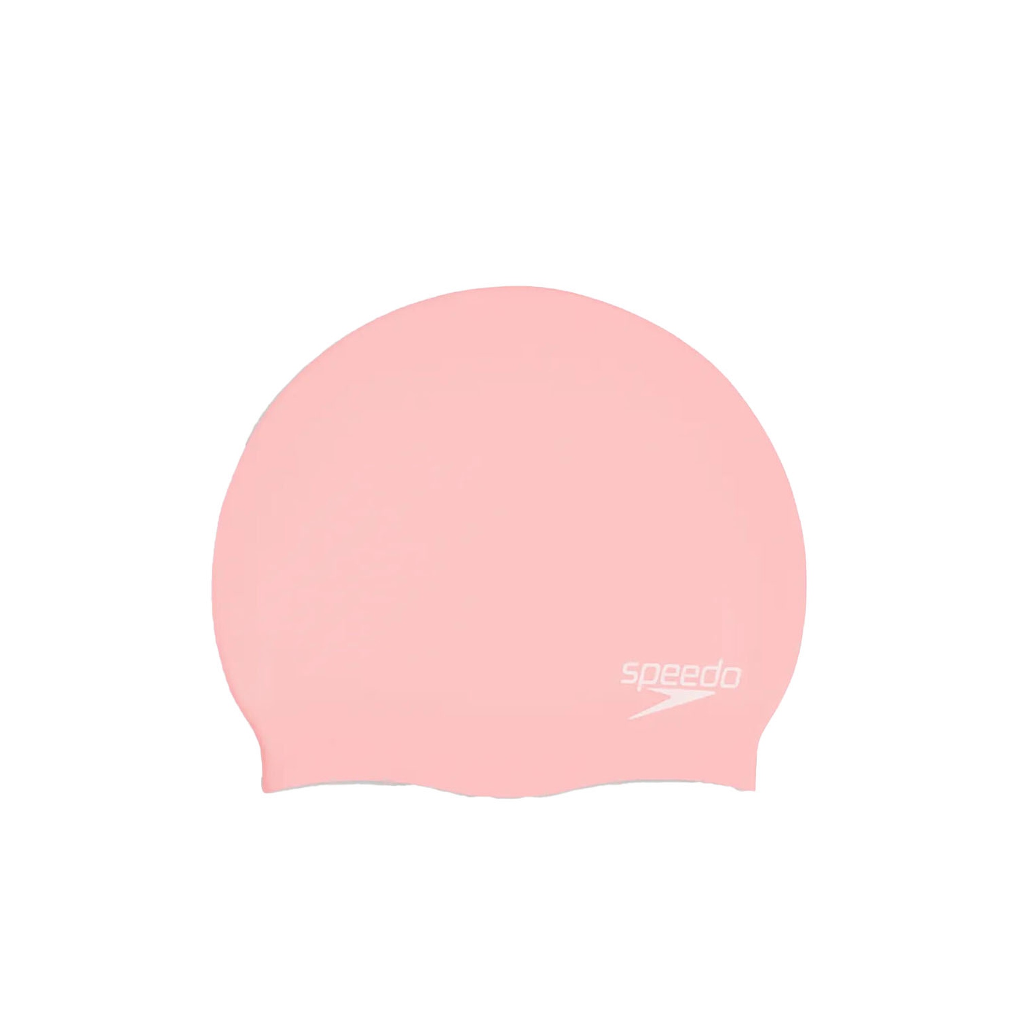 Speedo Moulded Silc Cap Au Light Pink Unisex Pembe Yüzücü Bonesi