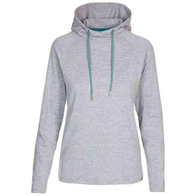  Trespass Hattie - Fe Active Hoodie Kadın Gri Sweatshirt