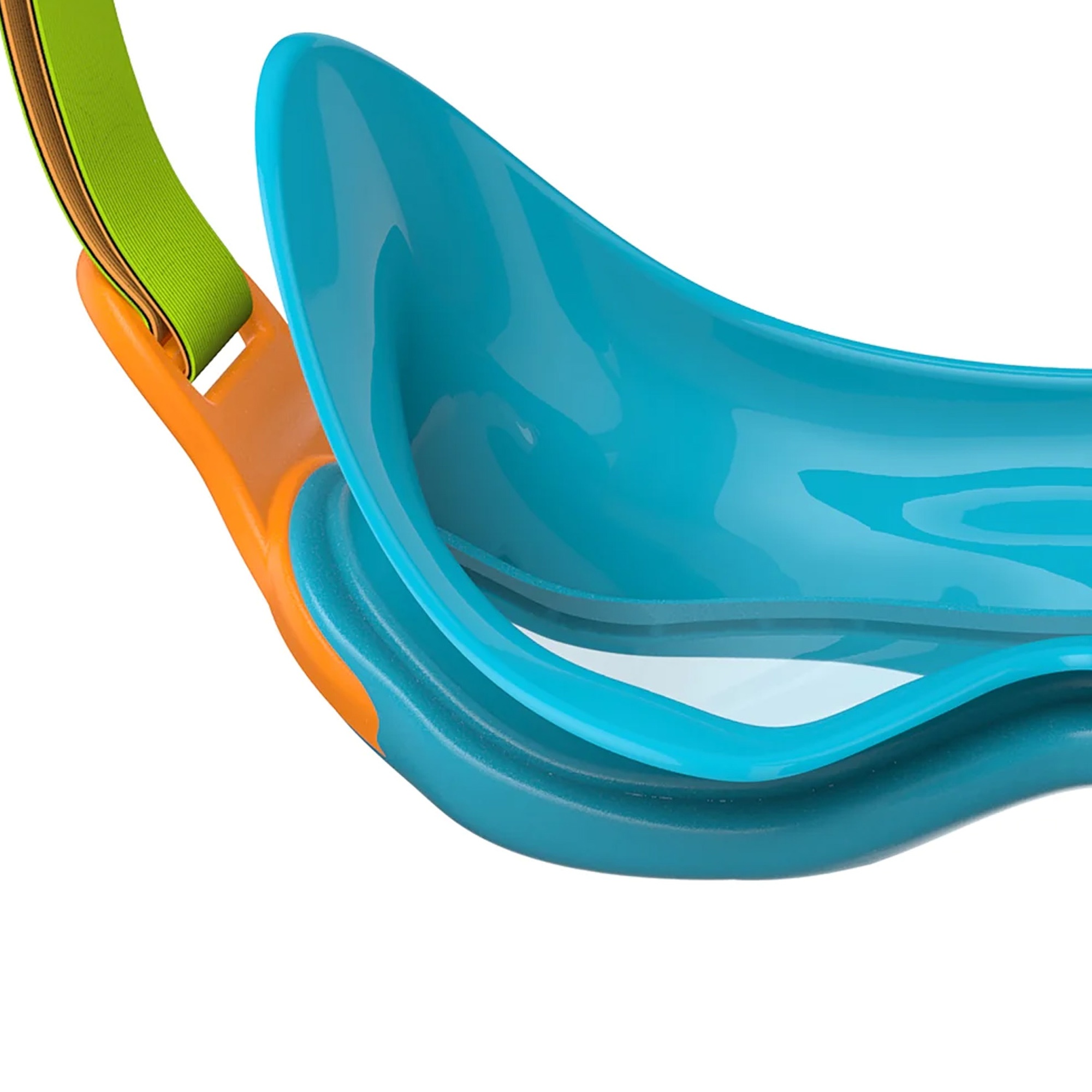 Speedo Sea Squad Mask Unisex Çocuk Mavi Yüzücü Gözlüğü