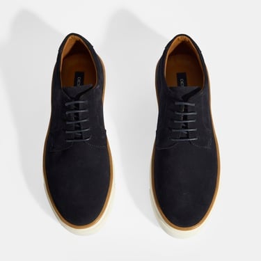  Lacivert Erkek Bağcıklı Süet Günlük Ayakkabı