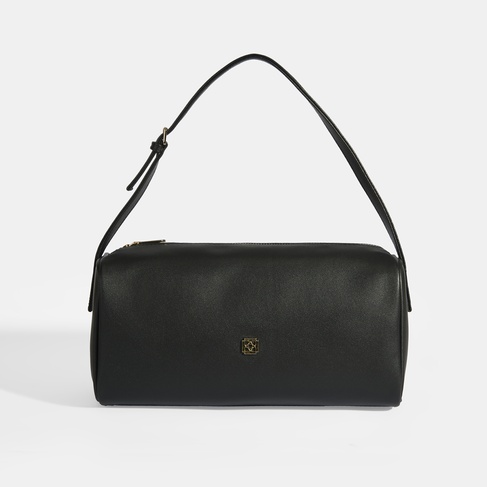  Kadın Siyah Ayarlanabilir Askılı Omuz Çantası