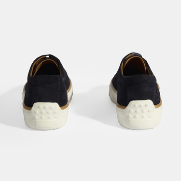  Lacivert Erkek Bağcıklı Süet Günlük Ayakkabı