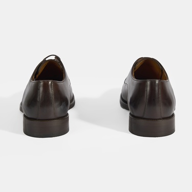  Kahve Erkek Bağcıklı Klasik Ayakkabı