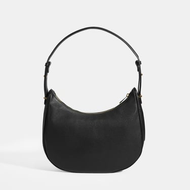  Kadın Siyah Deri Omuz Çantası