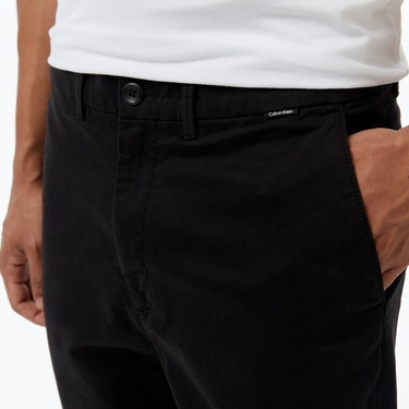  Calvin Klein Slim Chino Erkek Siyah Pantolon
