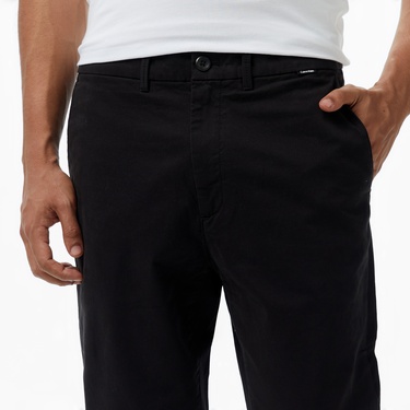  Calvin Klein Slim Chino Erkek Siyah Pantolon