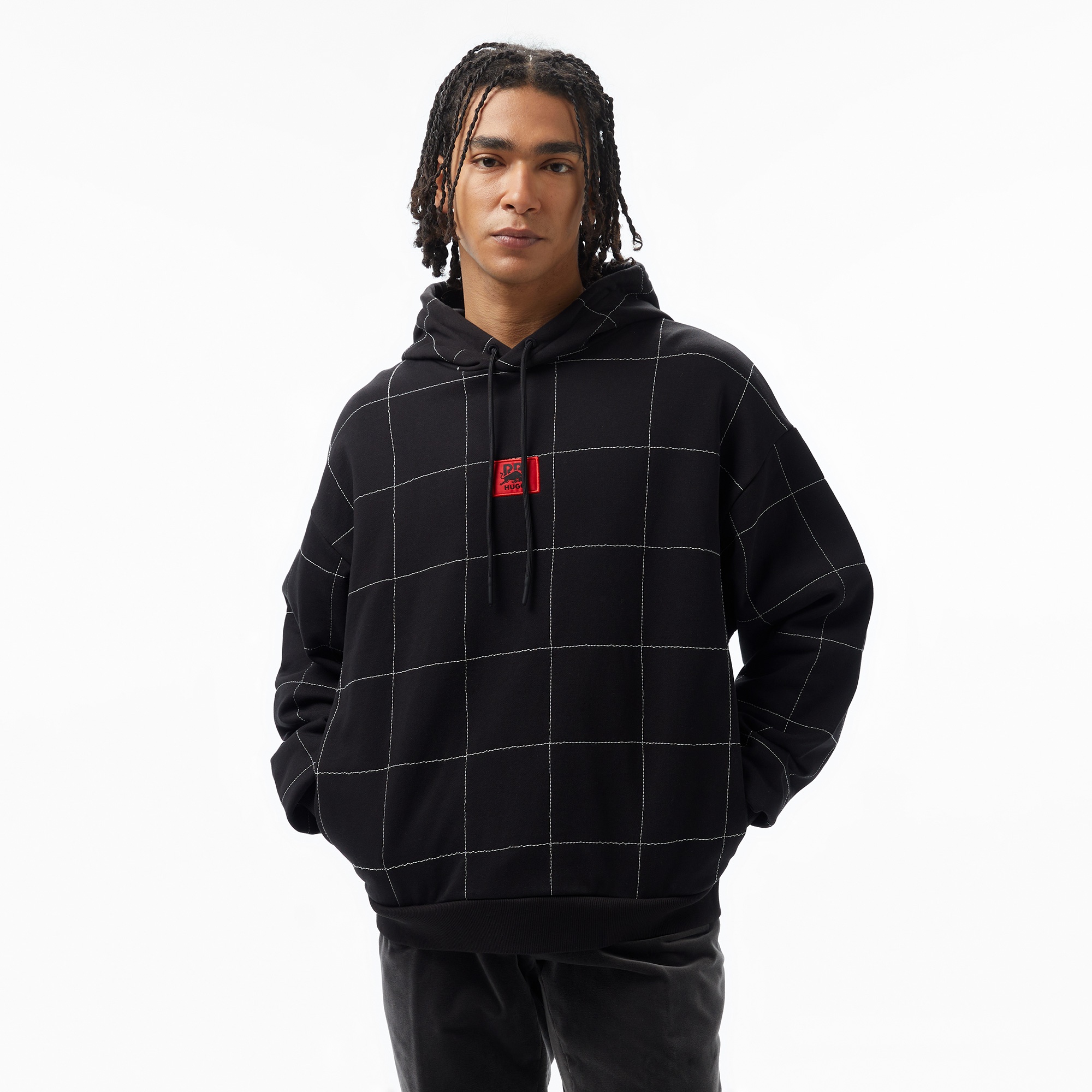 Hugo Dally Erkek Siyah Sweatshirt