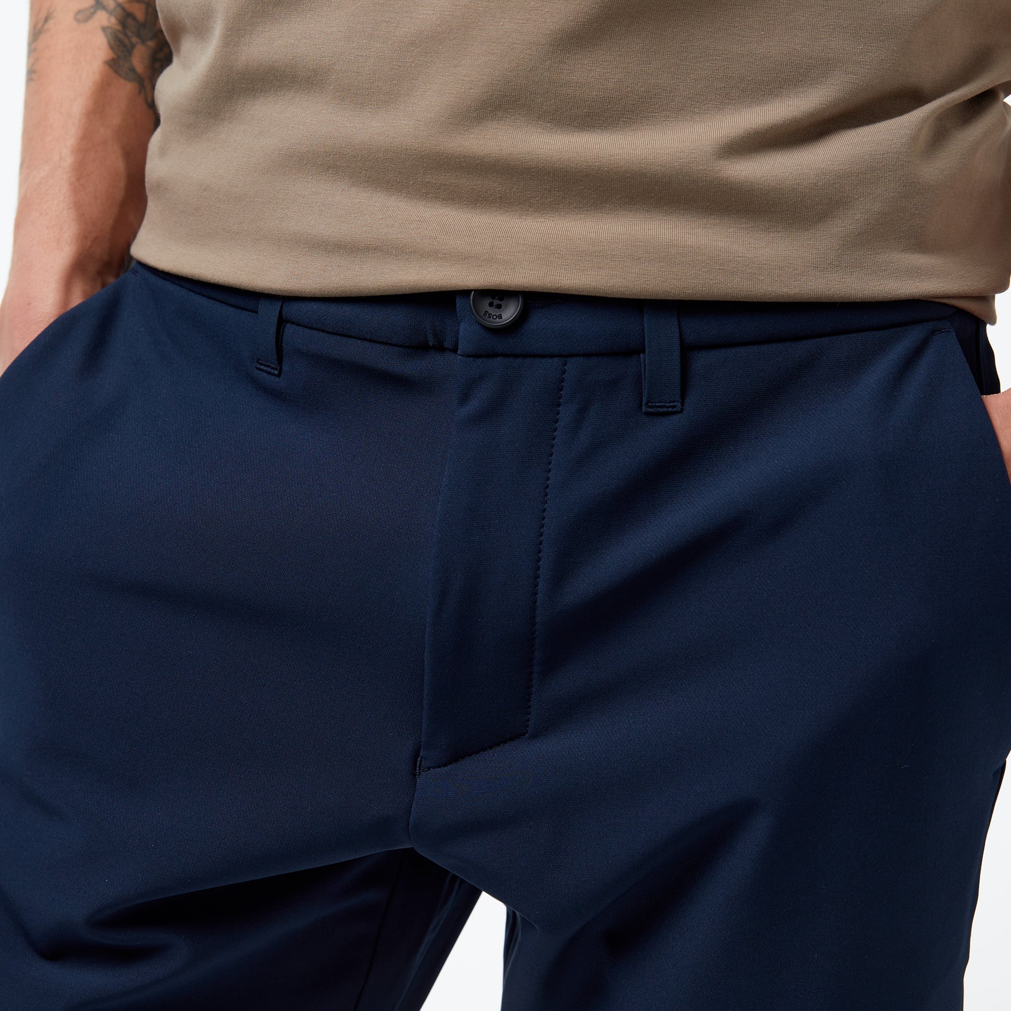 Boss Commuter Slim Erkek Lacivert Pantolon