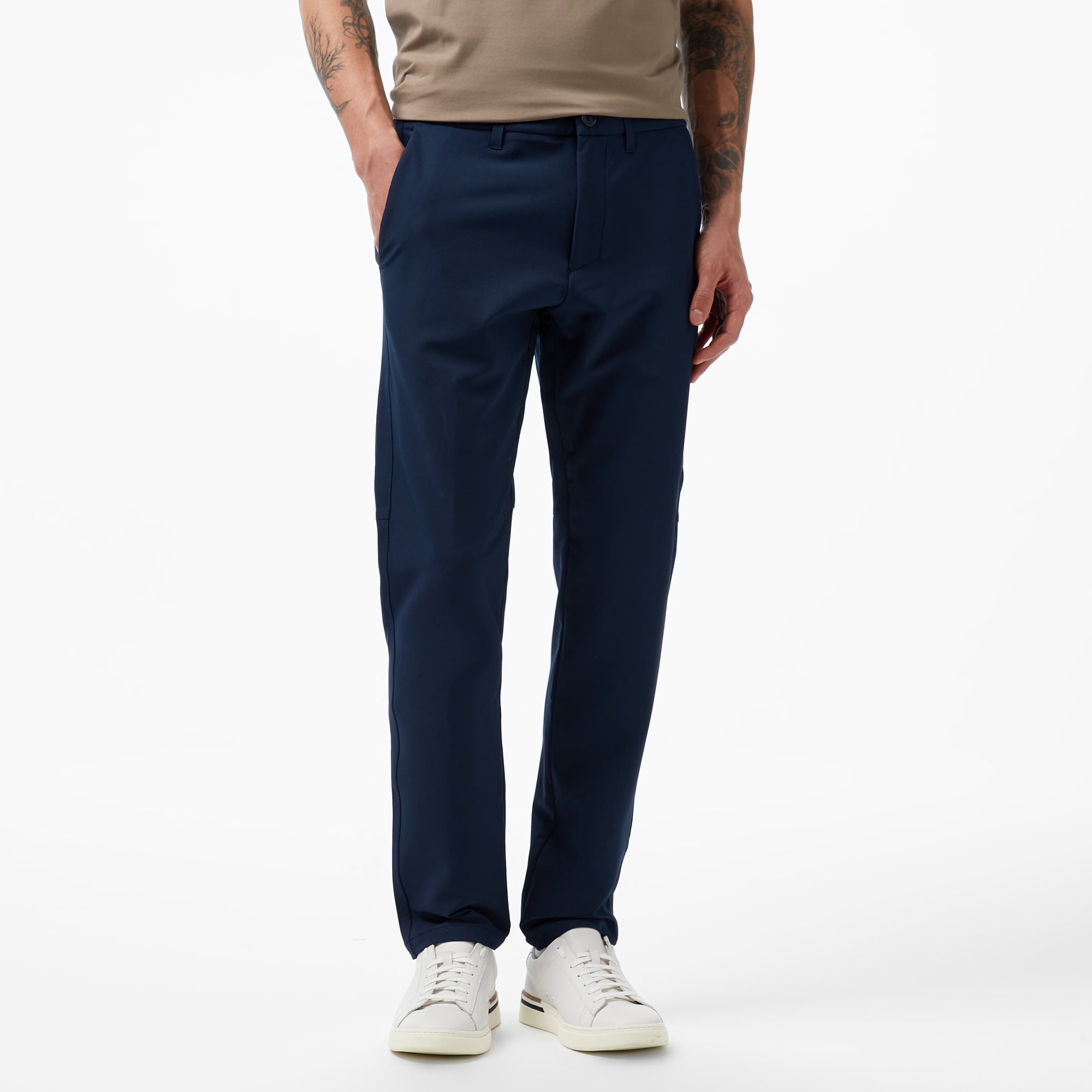 Boss Commuter Slim Erkek Lacivert Pantolon