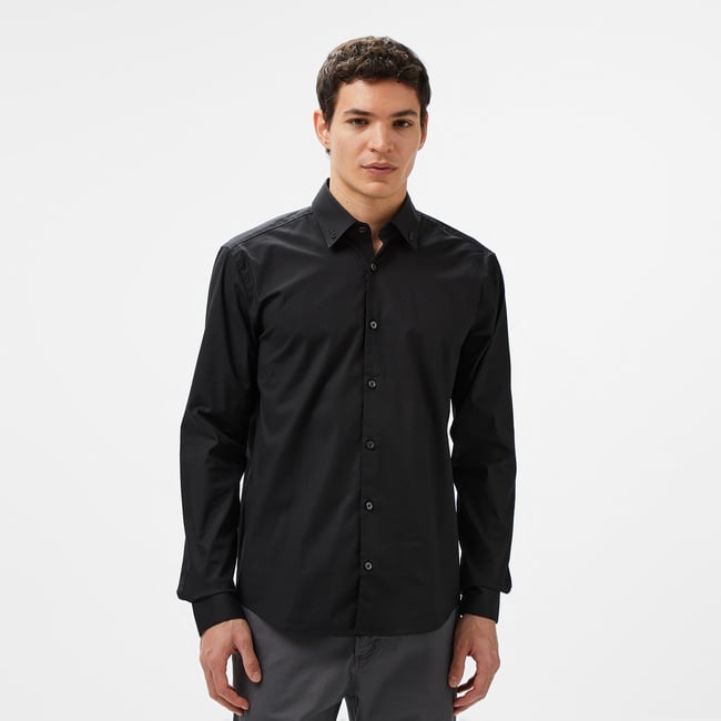  Hugo Erkek Siyah Gömlek