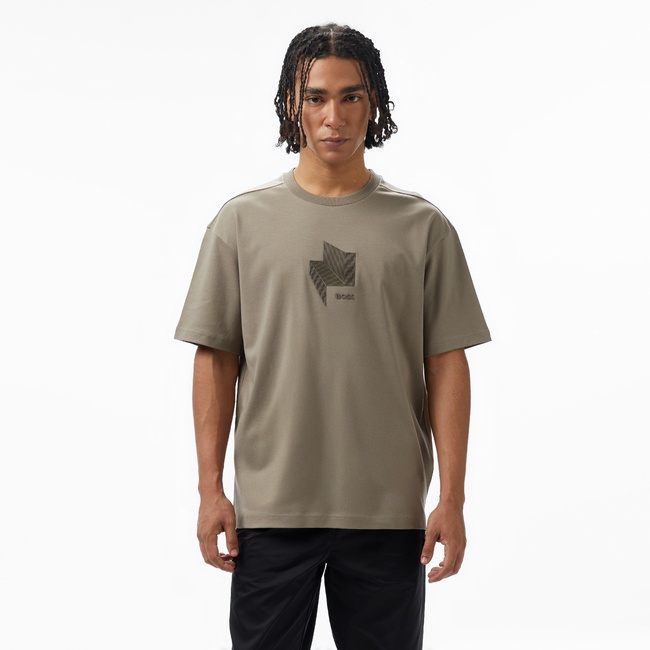  Boss Erkek Yeşil T-Shirt