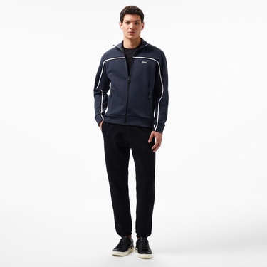  Boss Erkek Mavi Sweatshirt