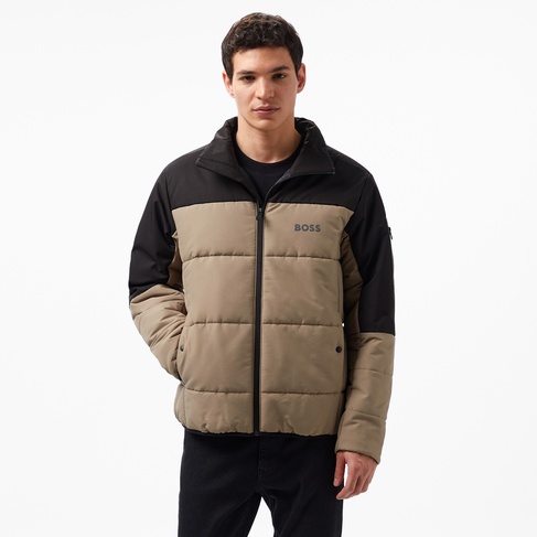  Boss Erkek Yeşil Mont