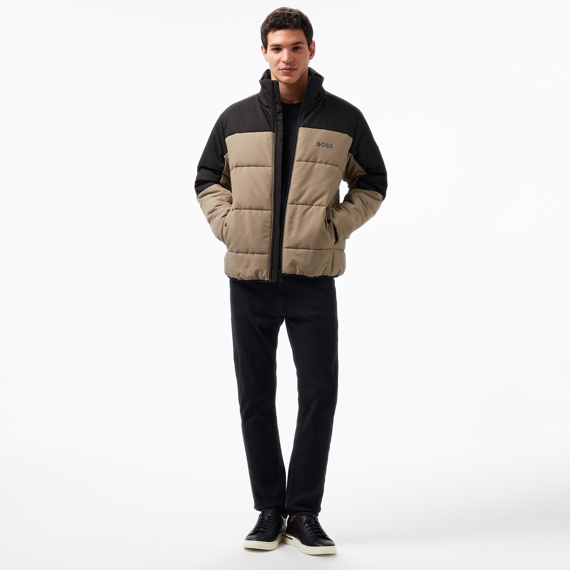 Boss Erkek Yeşil Mont