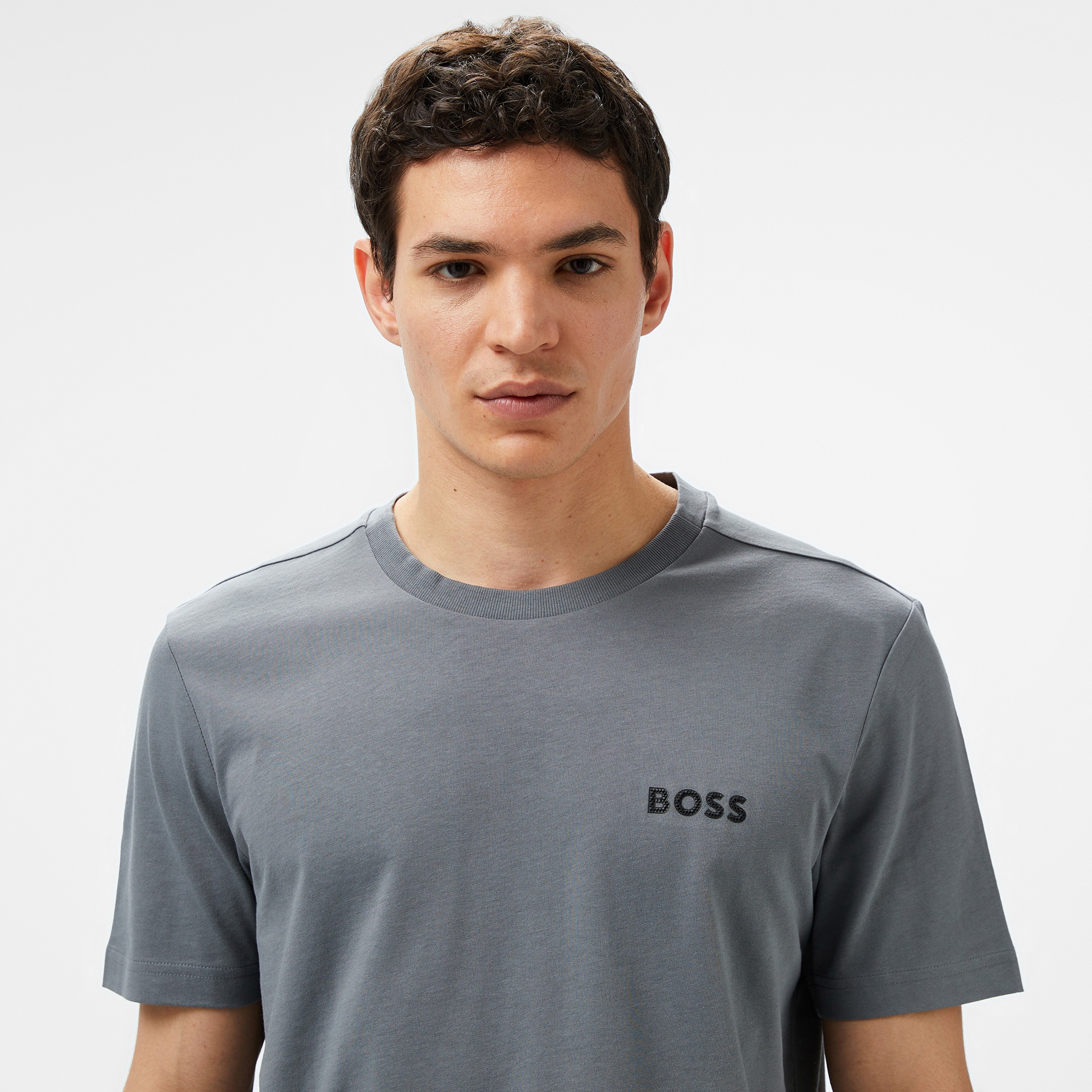 Boss Erkek Bej T-Shirt