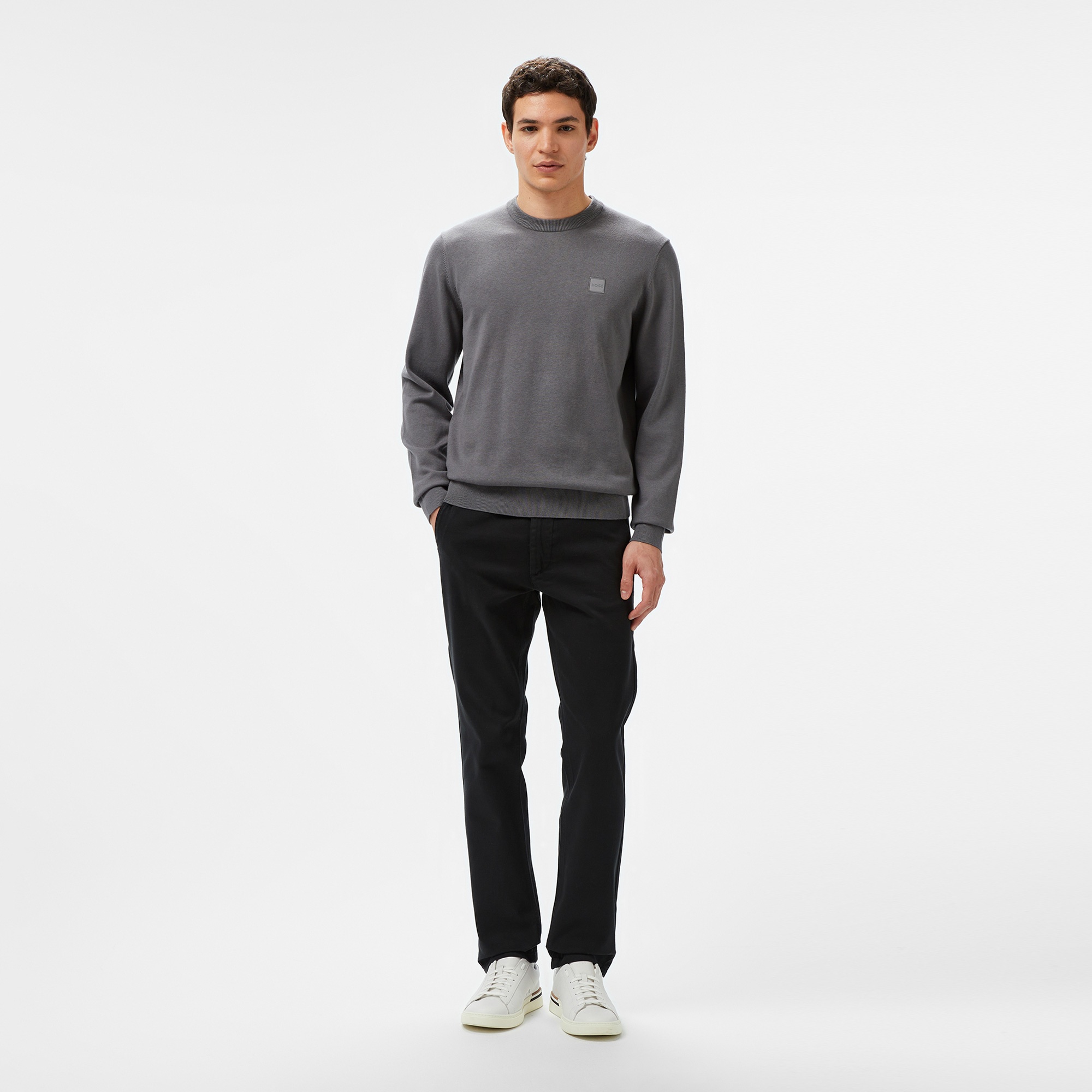 Boss Erkek Siyah Pantolon