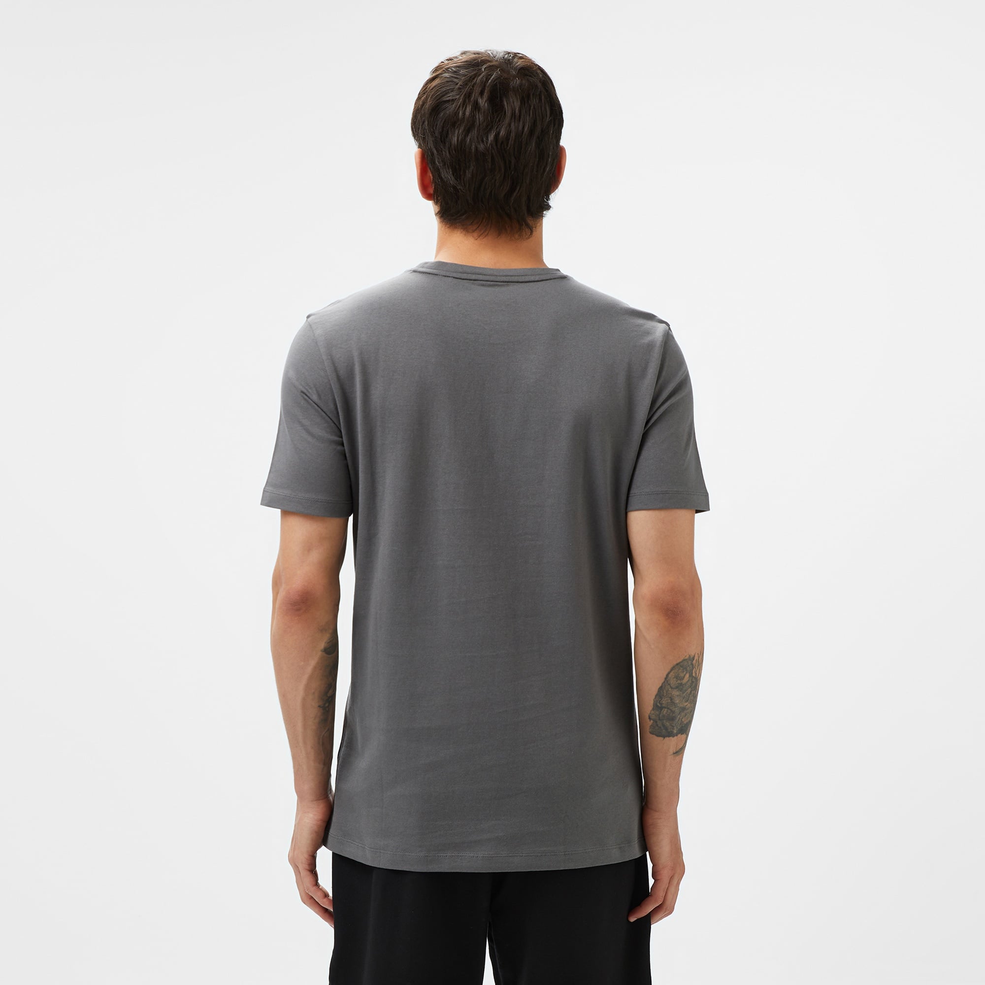 Boss Tales Erkek Gri T-Shirt