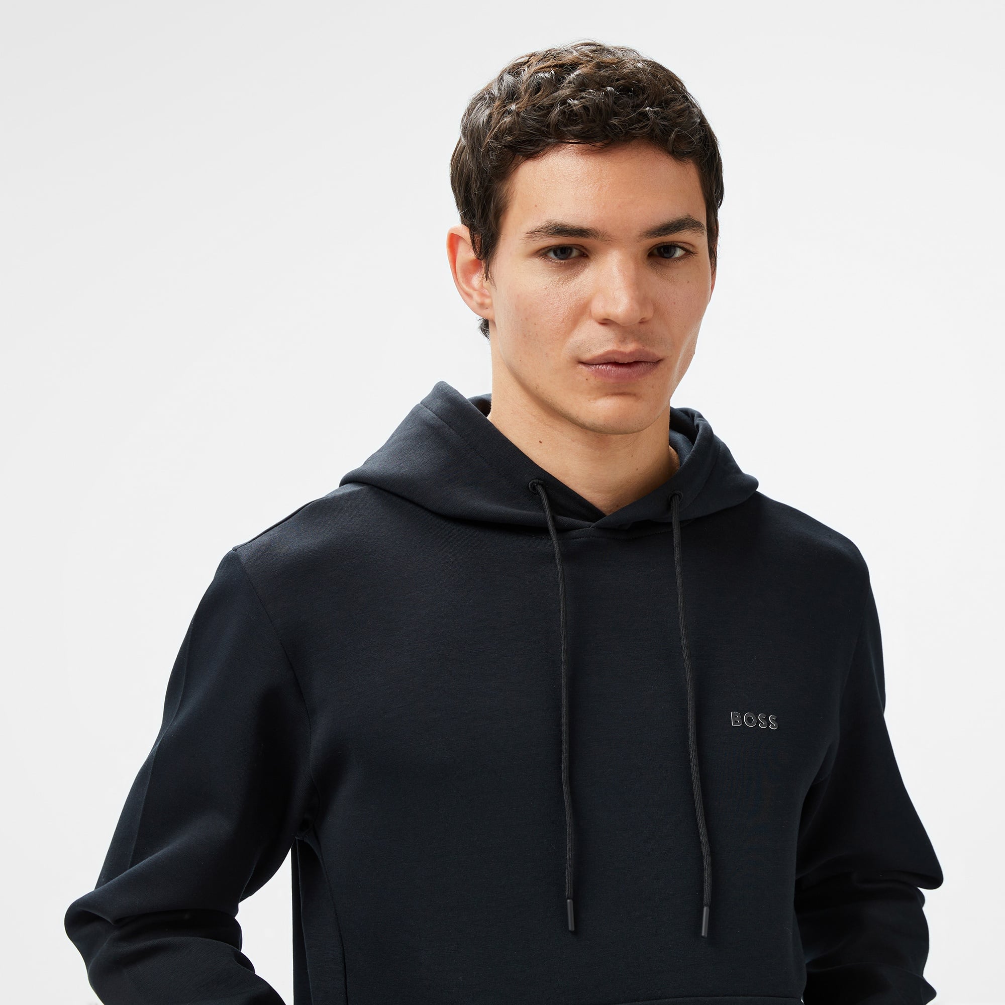 Boss Erkek Siyah Sweatshirt