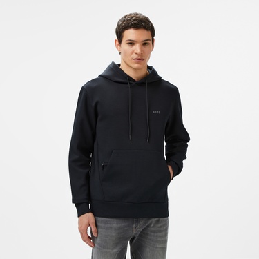  Boss Erkek Siyah Sweatshirt