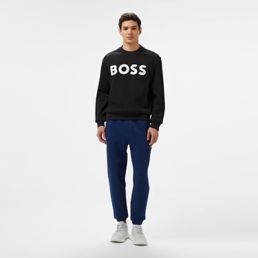  Boss Erkek Siyah Sweatshirt