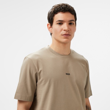  Boss Erkek Kahverengi T-Shirt