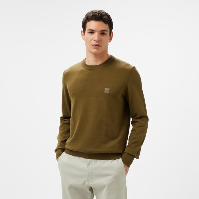  Boss Erkek Yeşil Triko