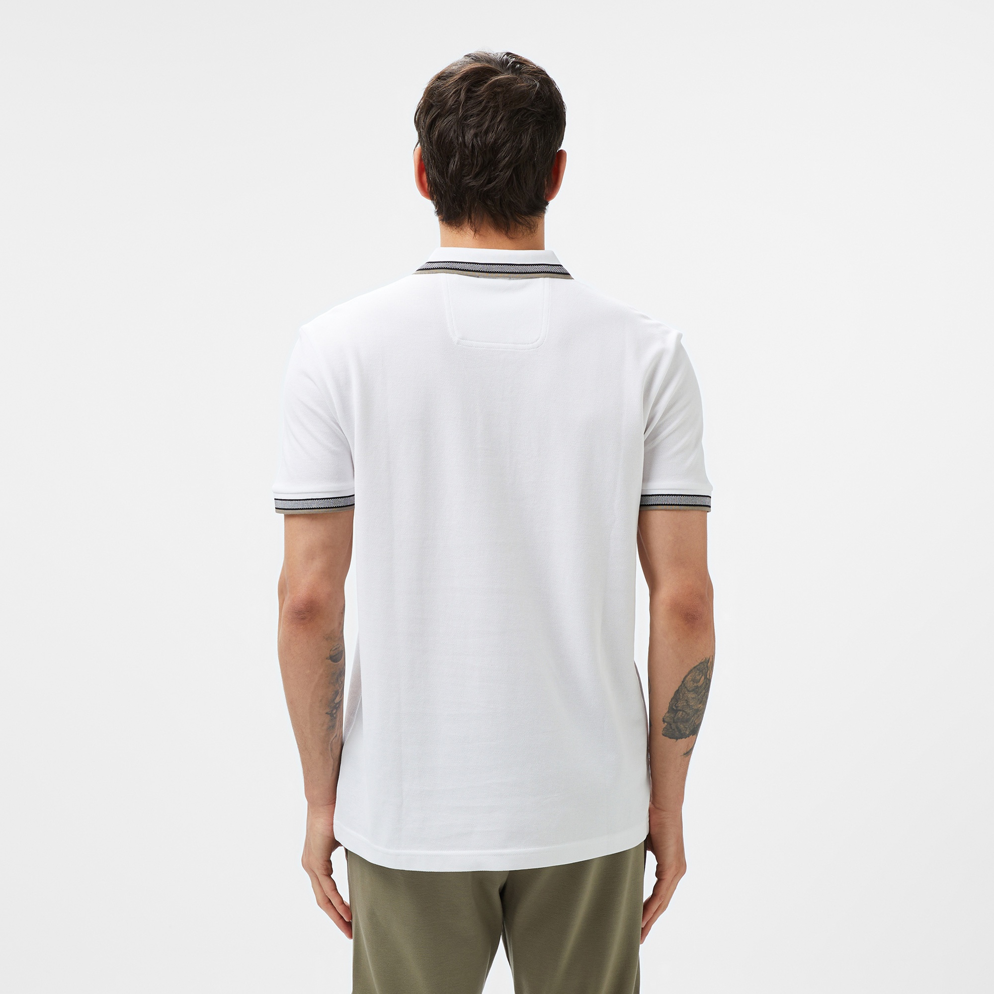 Boss Paddy Erkek Beyaz Polo