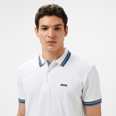  Boss Paddy Erkek Krem Polo