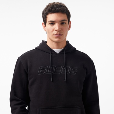  Guess Erkek Siyah Sweatshirt