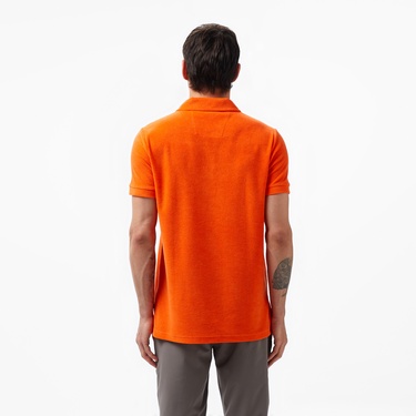  Nautica Erkek Turuncu Classic Fit Kısa Kollu Polo