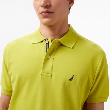  Nautica Erkek Yeşil Classic Fit Kısa Kollu Polo Yaka T-Shirt