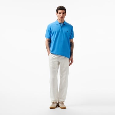  Nautica Erkek Mavi Classic Fit Kısa Kollu Polo