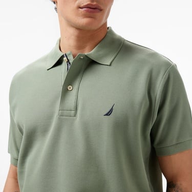  Nautica Erkek Yeşil Classic Fit Kısa Kollu Polo