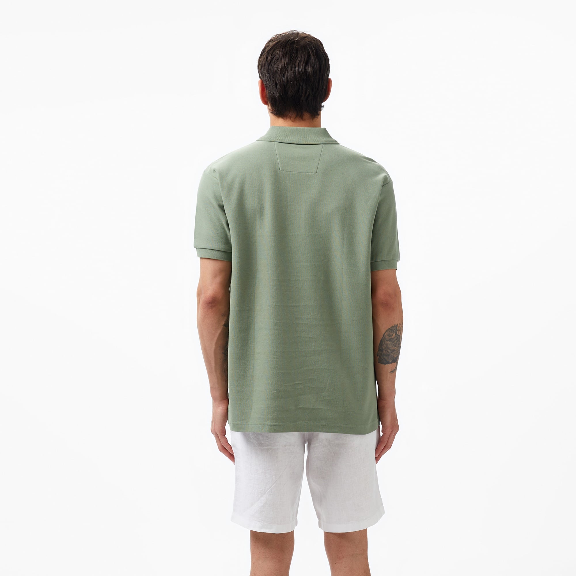 Nautica Erkek Yeşil Classic Fit Kısa Kollu Polo