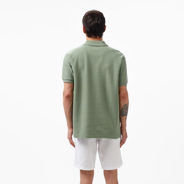  Nautica Erkek Yeşil Classic Fit Kısa Kollu Polo