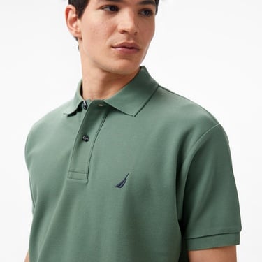  Nautica Erkek Yeşil Classic Fit Kısa Kollu Polo