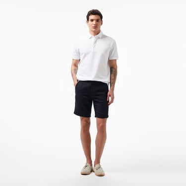 Nautica Erkek Beyaz Slim Fit Kısa Kollu Polo