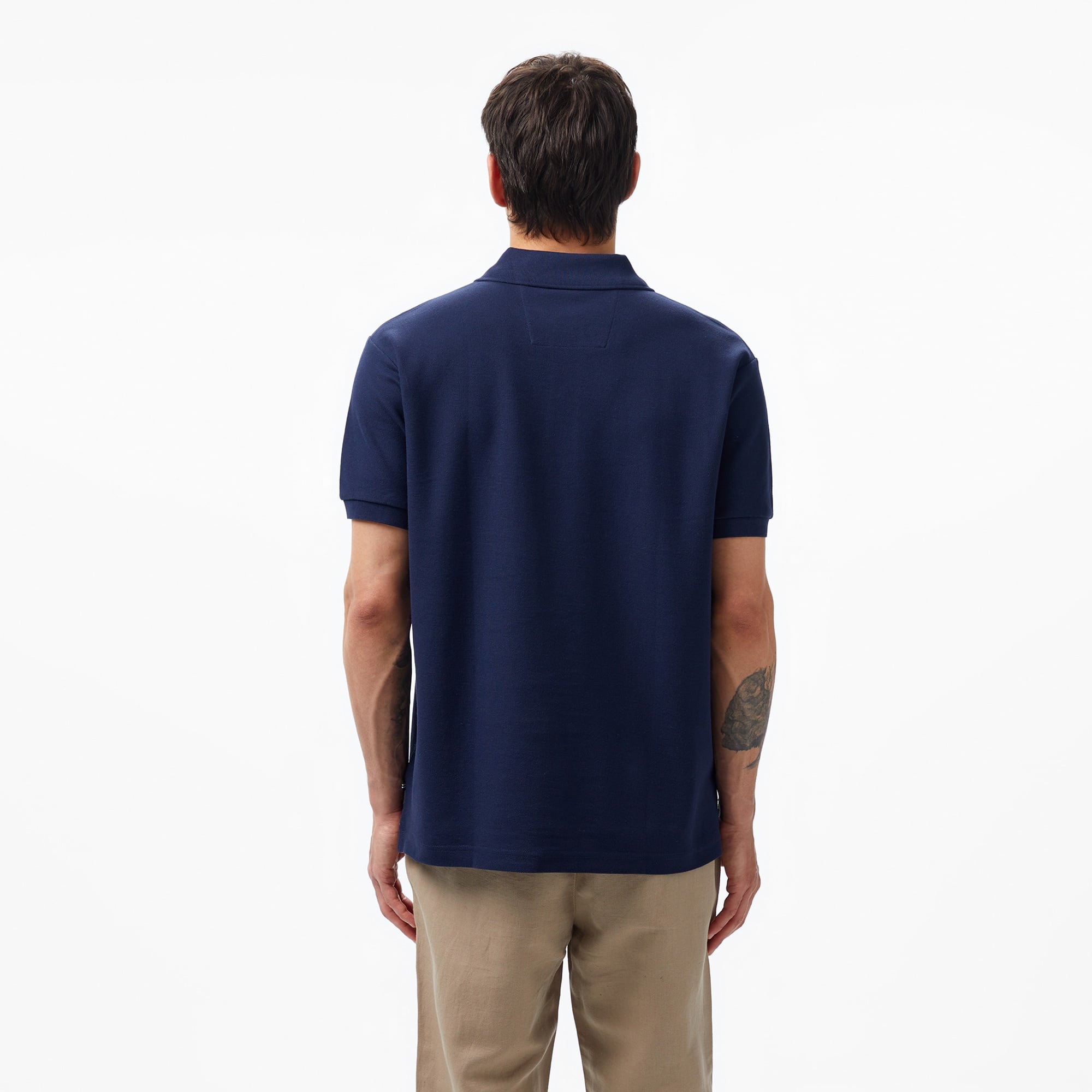 Nautica Erkek Lacivert Classic Fit Kısa Kollu Polo