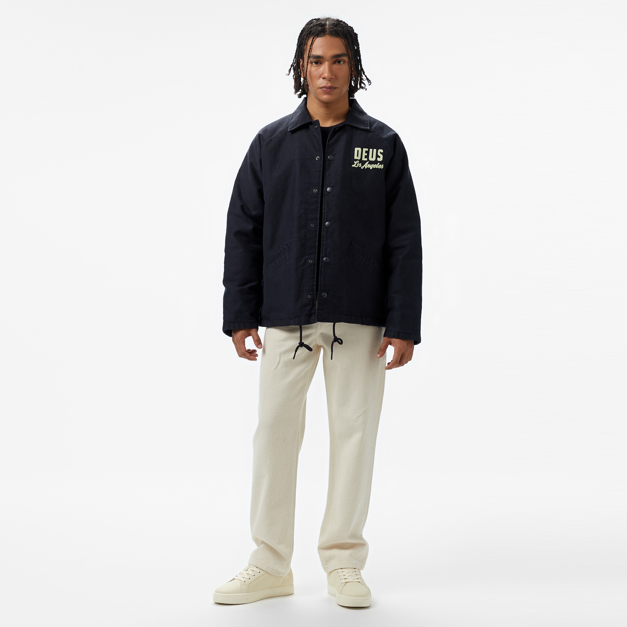 Deus Ex Machina Plymouth Mechanic  Erkek Siyah Ceket