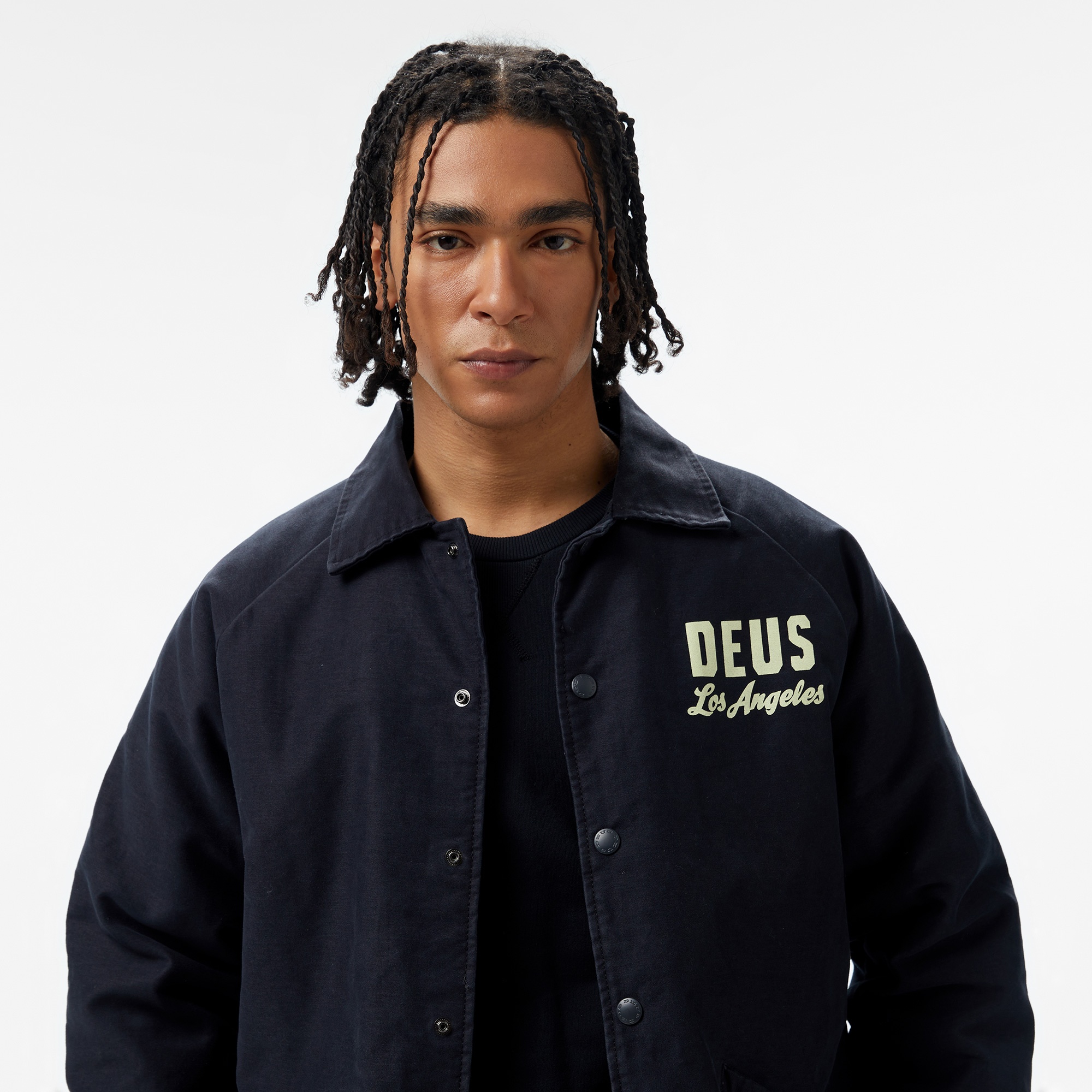 Deus Ex Machina Plymouth Mechanic  Erkek Siyah Ceket