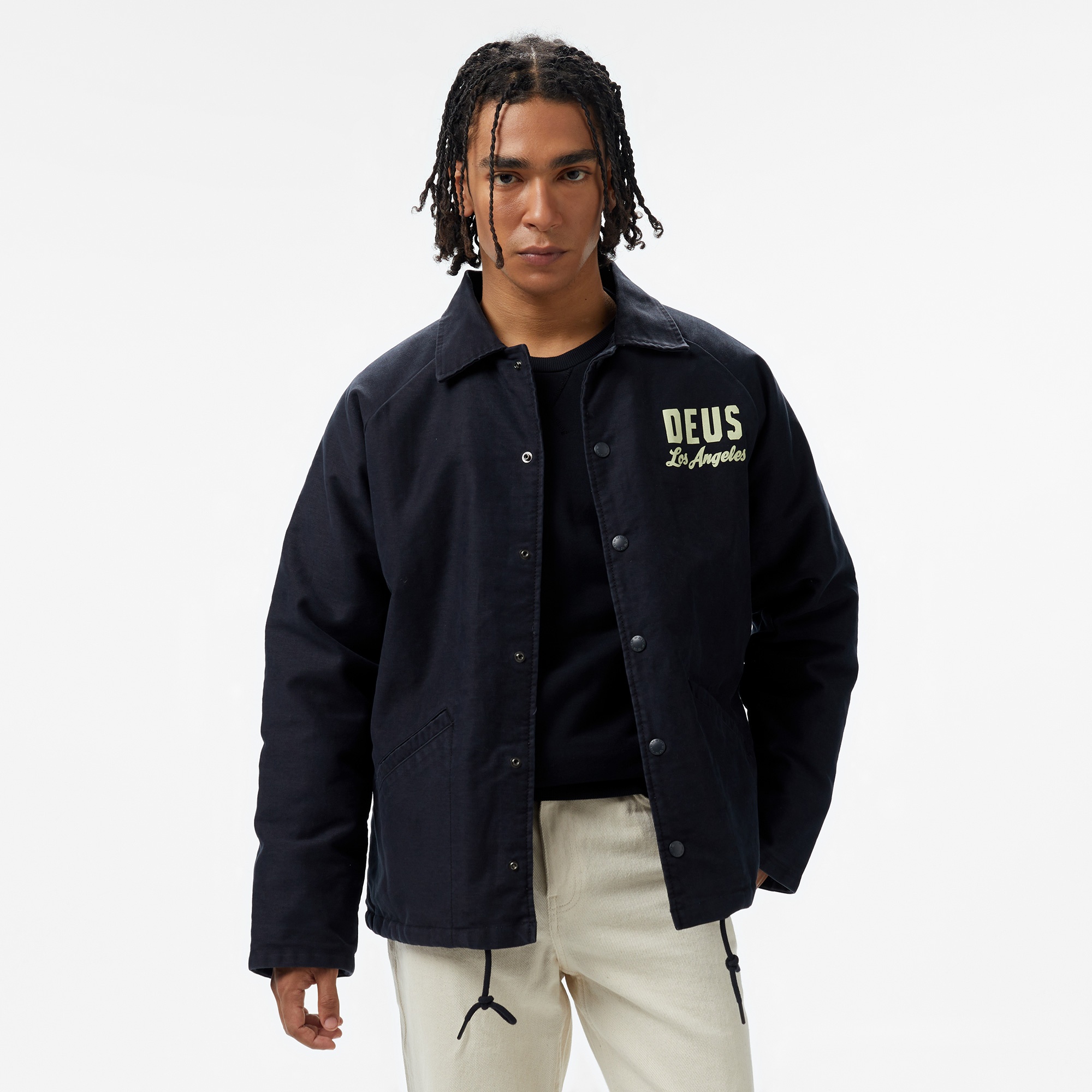 Deus Ex Machina Plymouth Mechanic  Erkek Siyah Ceket