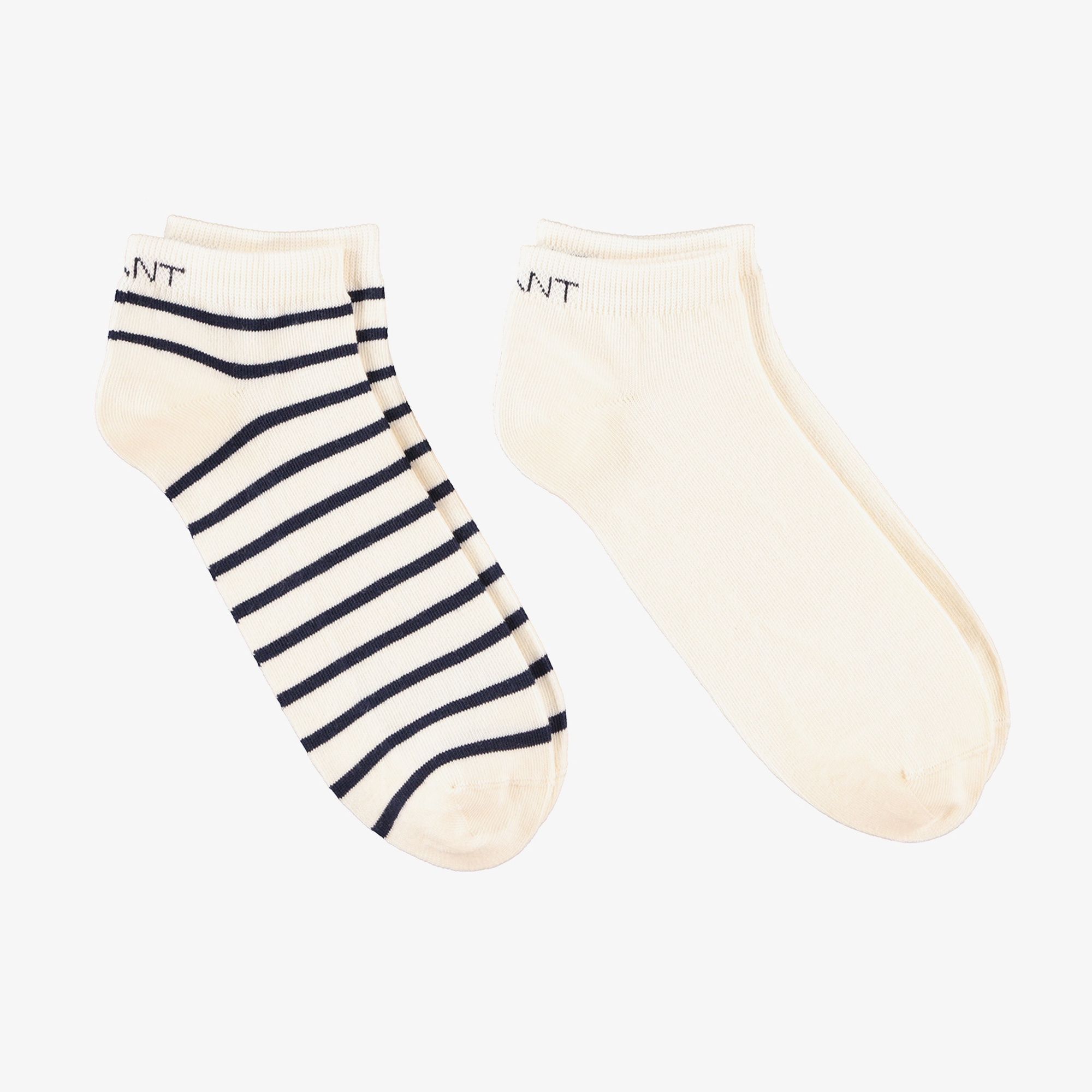 GANT Erkek Krem Çizgili Çorap