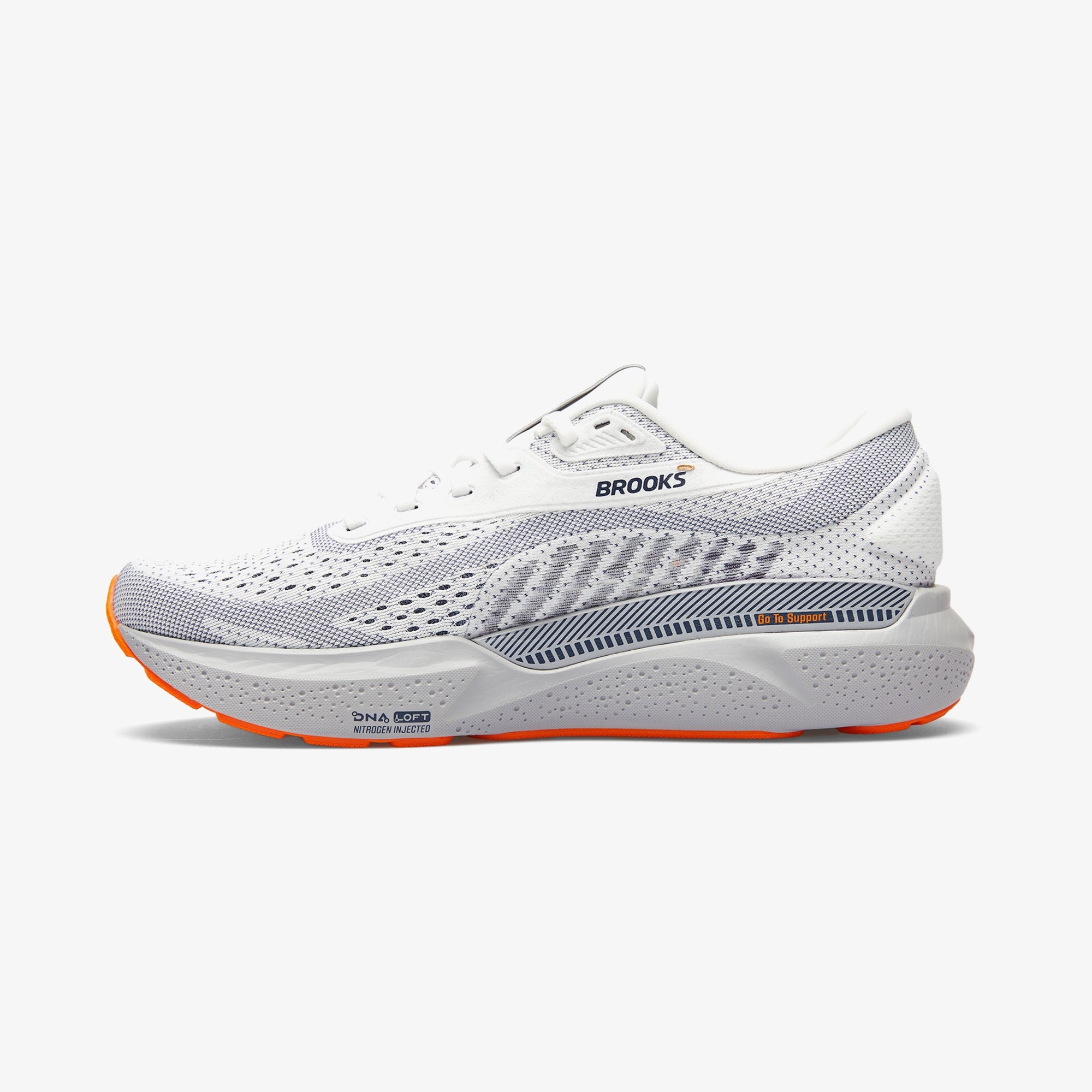 Brooks Adrenaline GTS 24 Erkek Gri Koşu Ayakkabısı