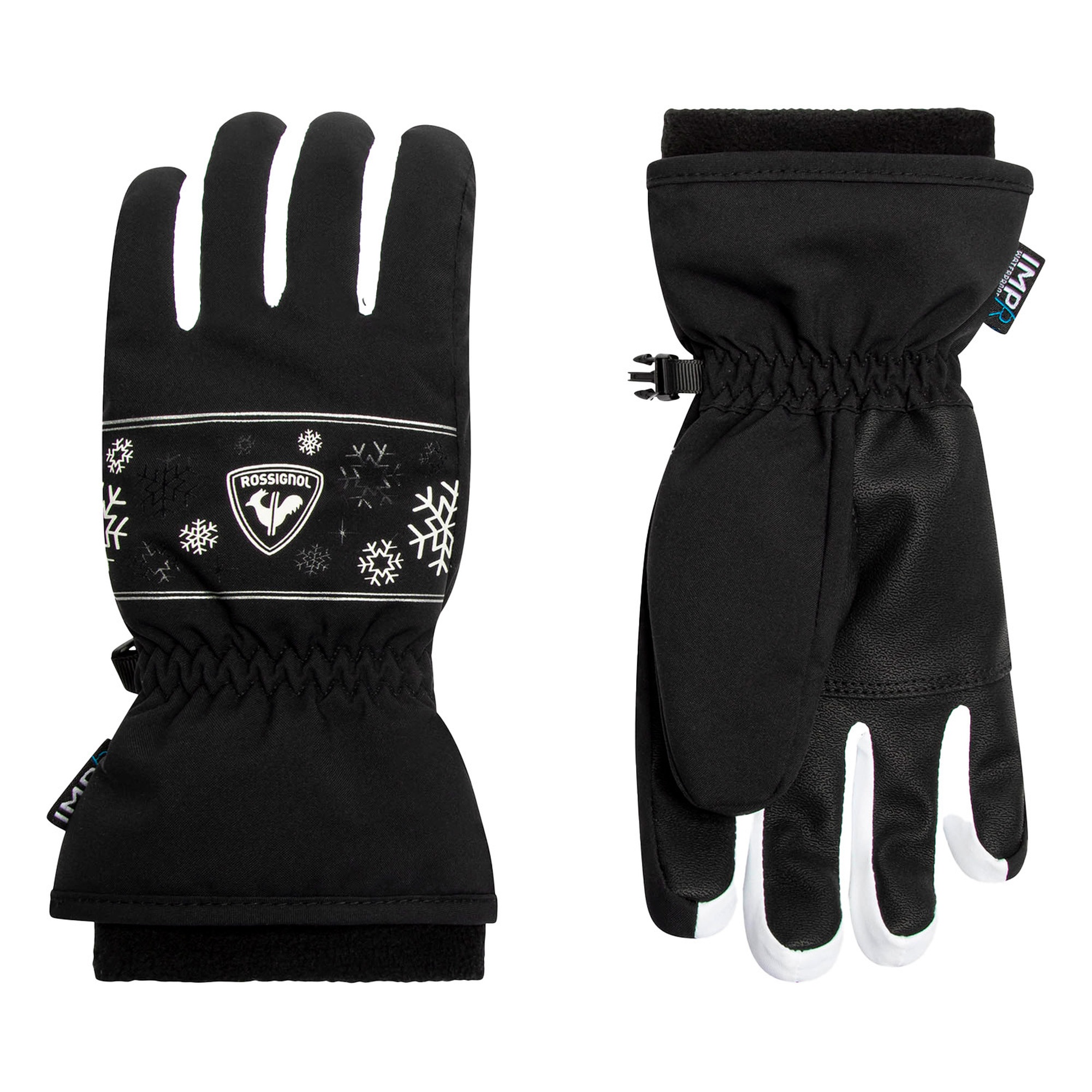 Rossignol Jr Jane Impr G Kız Çocuk Siyah Eldiven