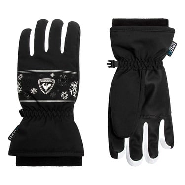  Rossignol Jr Jane Impr G Kız Çocuk Siyah Eldiven