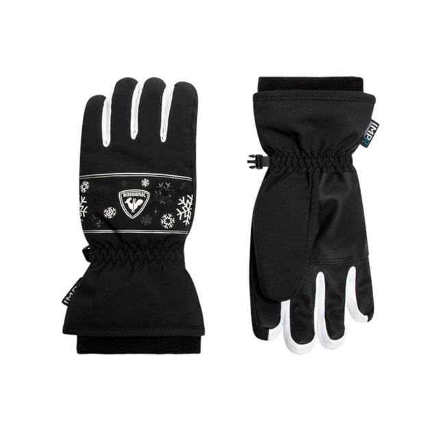  Rossignol Jr Jane Impr G Kız Çocuk Siyah Eldiven